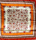 Lux Orange Scarf